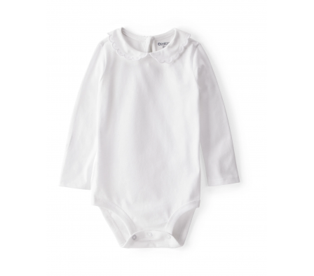 Carters Body Cuello Mago Blanco 12M