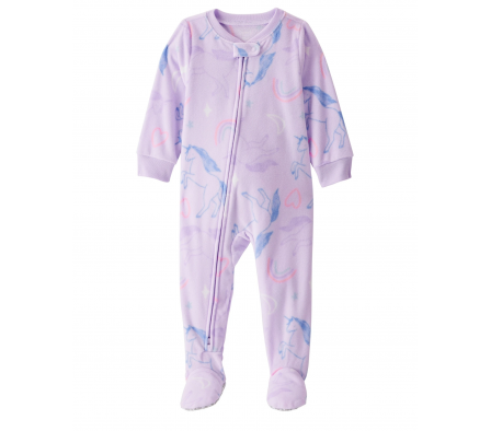 Carters Pijama c/Pie Unicornio Micropolar 12M