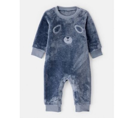 Carters Monito Aterciopelado Azul Perro Niño 24M