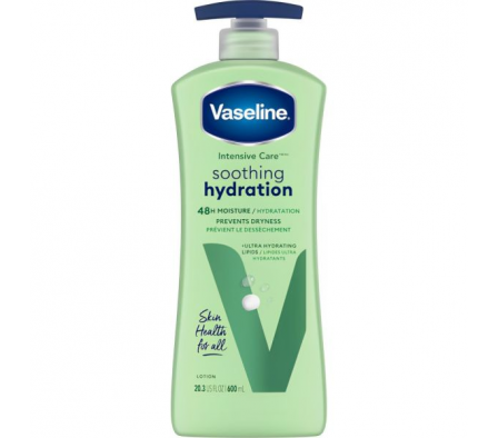 Vaseline Crema Shooting Hidratacion 600 ml 