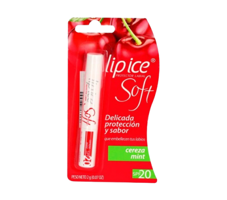 Lip Ice Bálsamo Labial Soft Spf20 Cereza Mint
