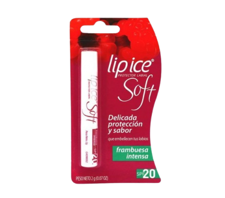 Lip Ice Bálsamo Labial Soft Spf20 Frambuesa Intens