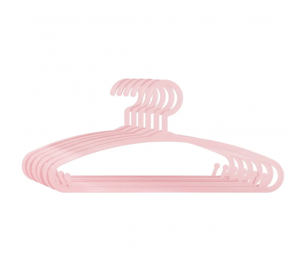 L´Instant Deco Perchas Infantiles Rosa 6 pcs