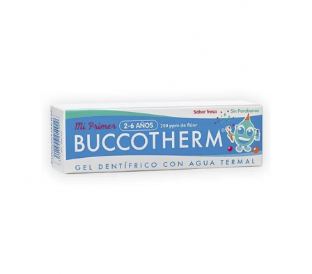 Buccotherm Gel Dentrifico 2-6 Años Sabor Fresa