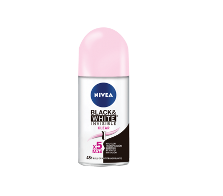 Nivea Desodorante Roll-On Invisible Clear 50ml 