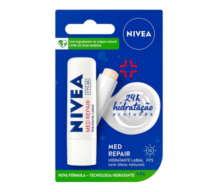Nivea Protector Labial Labello Med Repair FPS15