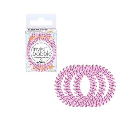 InvisiBobble SlimTime Shine La Vie Rose 3U