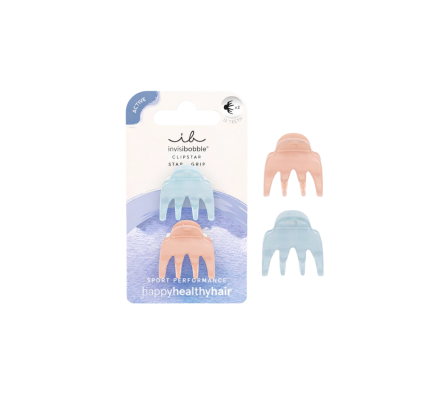 InvisiBobble Clipstar Hair Clips Gym Buddy 2pcs
