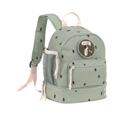 Lassig Mini Mochila Happy Prints Light Olive