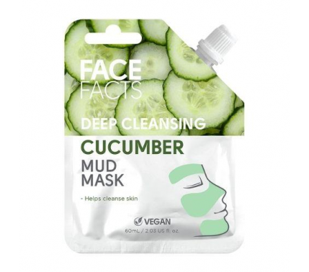 FaceFacts Máscara Facial Cucumber Cleansing 60ml