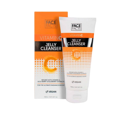 FaceFacts Vitamin C Gel Limpiador Facial 150ml