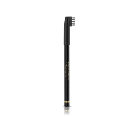 MaxFactor Delineador de Cejas + Cepillo 001 Ebony