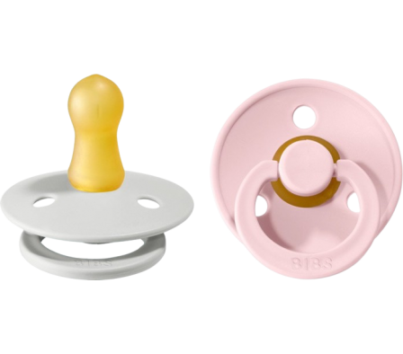 Bibs Chupete Colour Haze/Blossom 6m+ 2 Unid