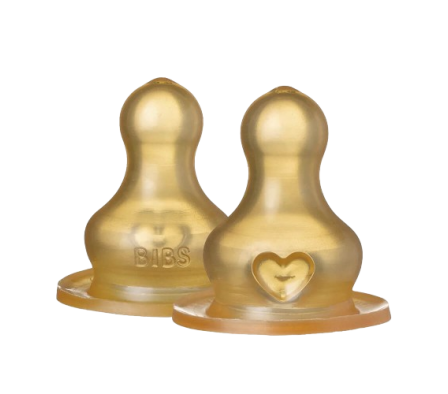 Bibs Tetina Latex 0+ Flujo Medio 2 Unid