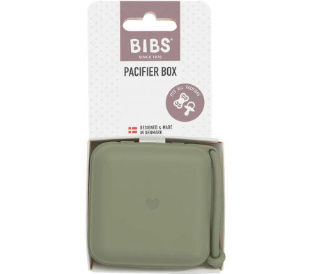 Bibs Portachupete Pacifier Box Sage