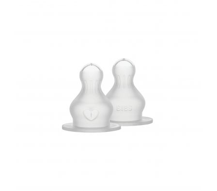 Bibs Tetina de Silicona Flujo Lento 2 unidades