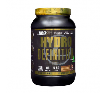 Landerfit HydroDefinition Chocolate con Stevia 2LB