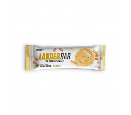 LanderFit Barra Proteica Low Carb Peanut