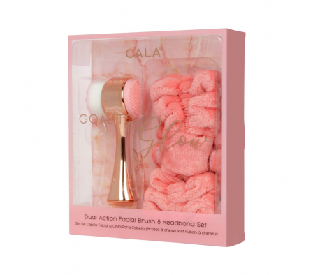 Cala Set de Cepillo Facial y Cinta Para el Cabello