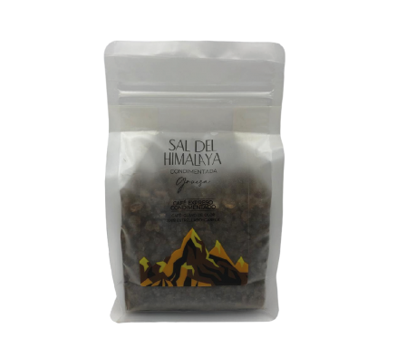 Sal Gruesa Del Himalaya Condimentada Sabor Café Ex