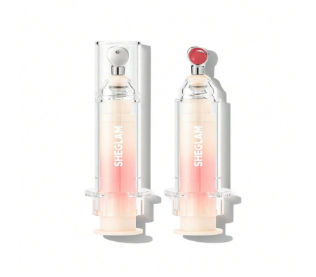 Sheglam Lip Gloss Plump Booster Shine Pink Flaming