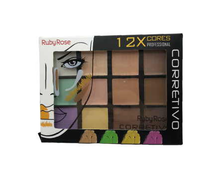 RubyRose Paleta de Correctores y Contornos