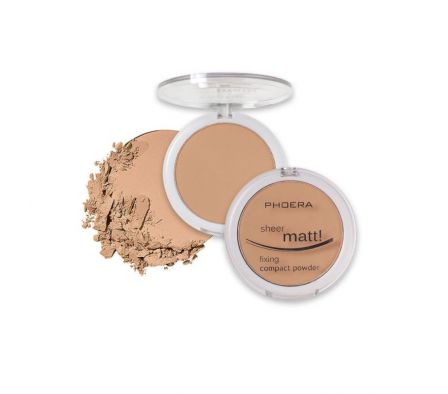 Phoera Polvo Compacto Buff Beige