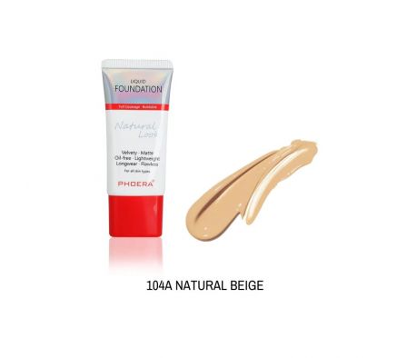 Phoera Base Natural Look Waterproof Natural Beige