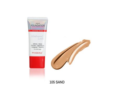 Phoera Base Natural Look Waterproof Sand