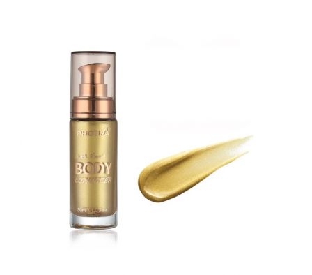 Phoera Body Glow Luminizer Metallic Gold