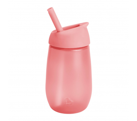 Munchkin Vaso C/ Pajita Clean Rosa 