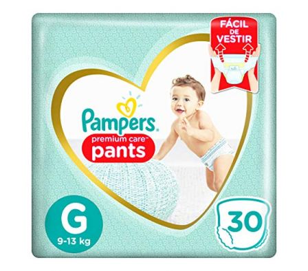 Pampers Pañal Premium Care Pants G 30 Unidades