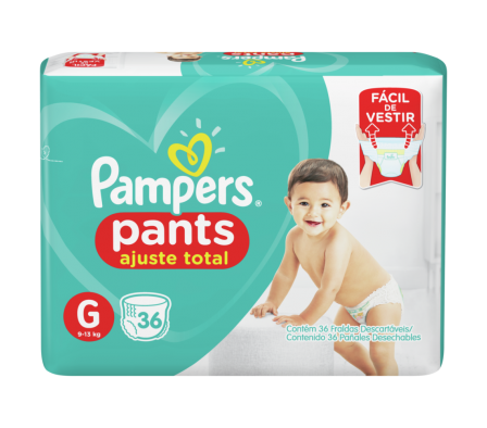 Pampers Pañal Pants G 36 Unidades