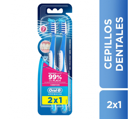 Oral-B Cepillo Dental Pro Salud 7 2x1