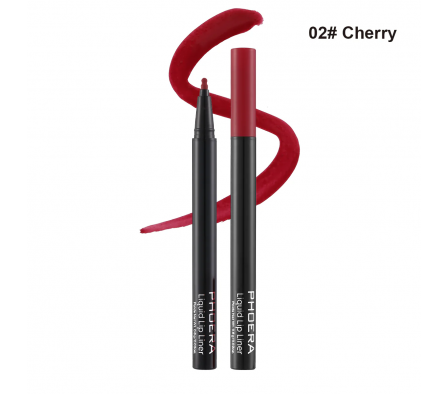 Phoera Delineador Labial Liquido Cherry 02
