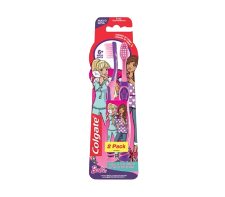 Colgate Cepillo Dental Infantil Barbie +6a- 2Uni.
