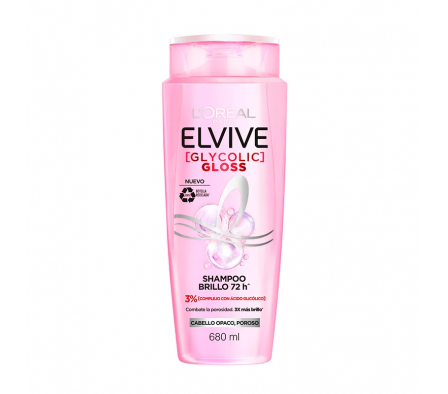 Elvive Shampoo Glycolic Gloss 680ml