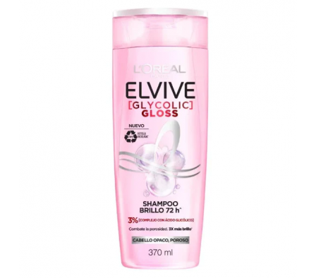 Elvive Shampoo Glycolic Gloss 370ml