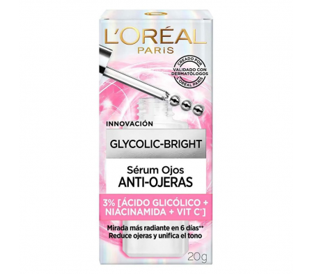 Loreal Serum Ojos Ácido Glicólico 20gr