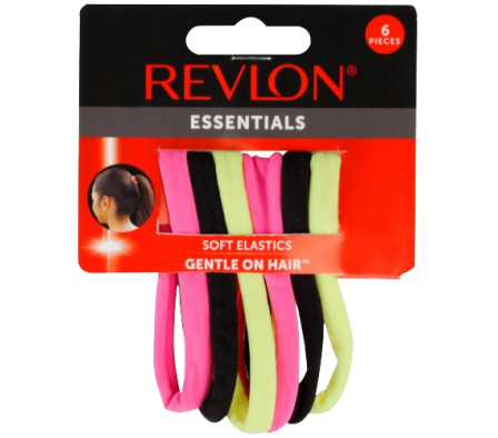 Revlon Essentials Soft Touch Elastics 6 unid