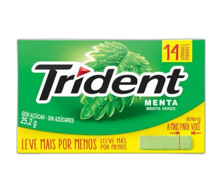 Trident Chicle de Menta 25gr
