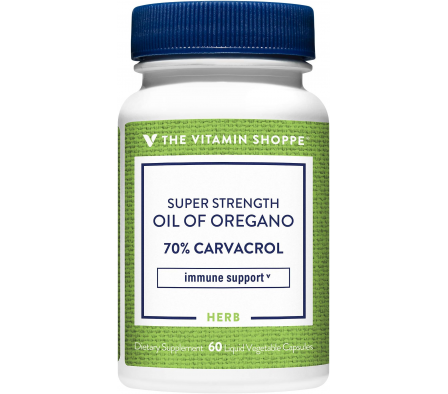 The Vitamin Shoppe Super Oil Of Oregano 60 Cápsula