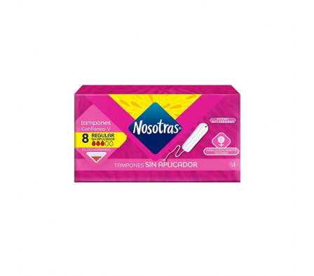 Nosotras Tampones Confianza -V 8 unidades Regular 