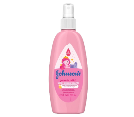 Johnson Johnson Spray Gotas de Brillo 200ml