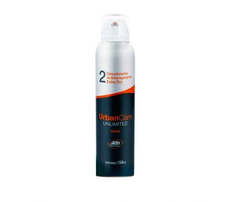 Urban Unlimited Antitranspirante Spray 158ml