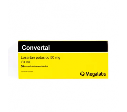 Convertal 30 Comprimidos Recubiertos