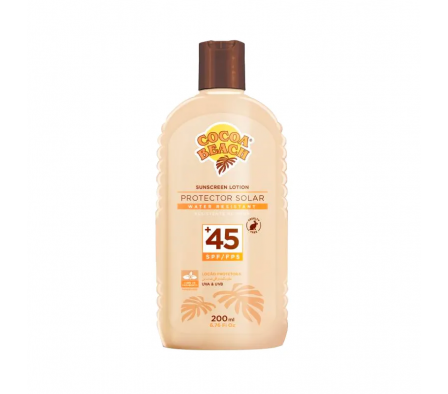 Cocoa Beach Locion Protectora FPS45 200ml 