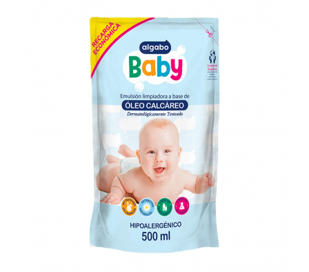 Algabo Baby Emulsión Óleo Calcáreo Doypack 500g
