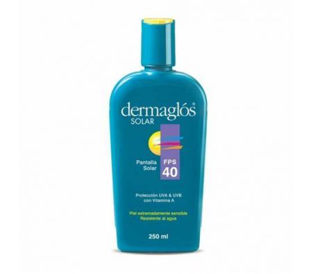 Dermaglos Protector Solar Emulsion FPS40 250 ml