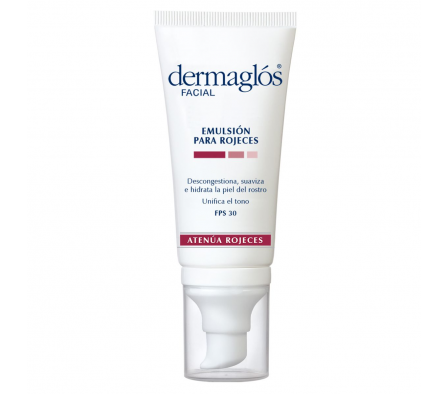 Dermaglos Facial Emulsion p/Rojes FPS 30 50 Gr
